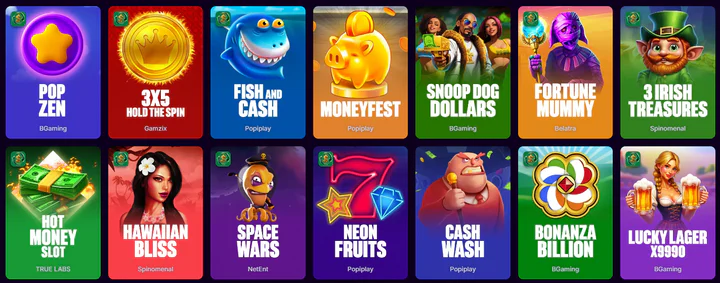 Sevenreels Casino Games